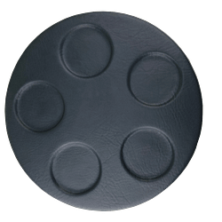 Esky Round Lid Grey with 5 Hole Indentations