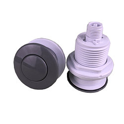 Balboa Flush Mount Air Button - Grey