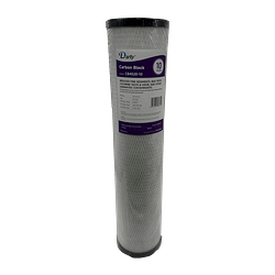 4.5"x20" Carbon Block Cartridge 10 Micron