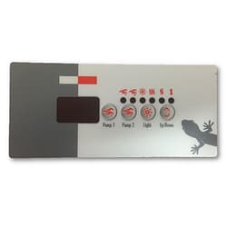 Gecko TSC-18 / K-18 4 Button(2 Pump) Overlay