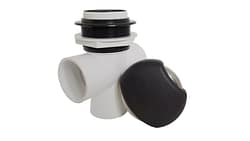 Balboa 50mm(2") 3way Crescent Diverter