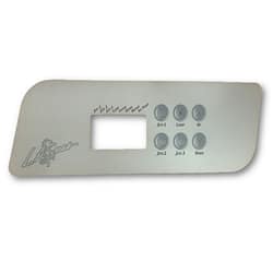 LA Spas TSC-44 6 Button(3 Pump) Overlay