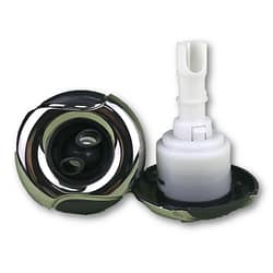 CMP 300 Series 3" Typhoon Jet Internal - Wave Face Double Rotational Stainless Steel/Graphite Gray