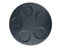 Esky Round Lid Grey with 5 Hole Indentations