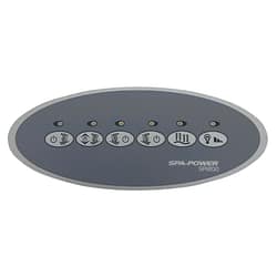 SP1200 Auxiliary Touch Pad Overlay