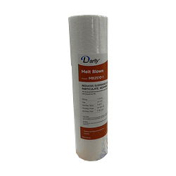 2.5"x10" Melt Blown(Polyspun) Sediment Cartridge 1 Micron
