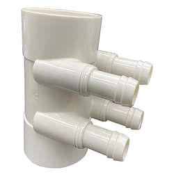 Water Manifold 50 mm Slip/Slip - 4 X 19 mm port