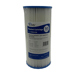 4.5"x10" Pleated Sediment Cartridge 50 Micron