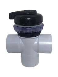 Rising Dragon 2" Diverter Scalloped - Black