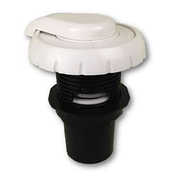 Waterway 1" Air Control White(Notched) - OBSOLETE