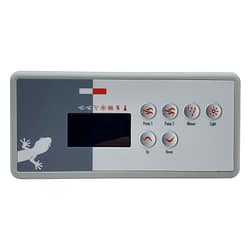 Gecko TSC-35 / K-35 Tocuh Pad With Overlay 6 Button