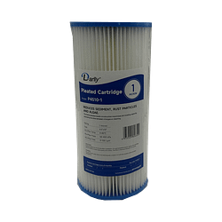 4.5"x10" Pleated Sediment Cartridge 1 Micron