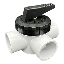 PoolQuip 50mm (2 inch) 3-Way Valve