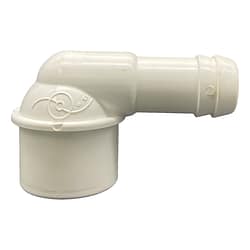 19mm (3/4") 90Â° Barb (25mm Spg)