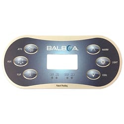 Balboa TP600 Overlay Only(J1/AUX/Flip)