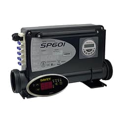 Davey Spa-Quip SP601 2.0kw Controller With Time Clock and Oval Touchpad