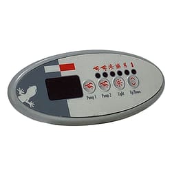 Gecko TSC-9 / K-9 Touch Pad With 4 Button Overlay