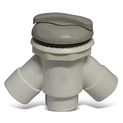Escape 2" 3-way Grey Diverter
