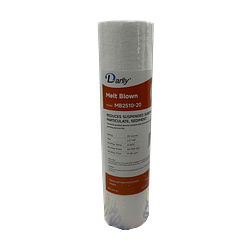 2.5"x10" Melt Blown(Polyspun) Sediment Cartridge 20 Micron