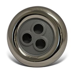Escape/Lifestyle Spas 3.5"(89mm) Massage Jet Grey and Stainless Steel
