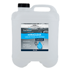 LoChlor Miraclear Liquid Clarifier 20L *BULK CHEMICAL FREIGHT CHARGE*
