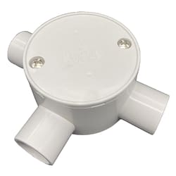 Conduit Junction Box 3 Way 20mm
