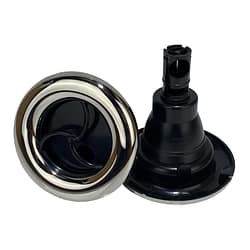 Rising Dragon 5" Single Pulse Jet Stainless Steel and Black