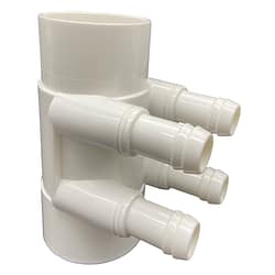 Water Manifold 50 mm - 4 X 19 mm port