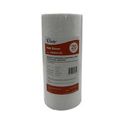 4.5"x10" Melt Blown(Polyspun) Sediment Cartridge 20 Micron