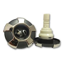 CMP 400 Series 4.25" Typhoon Jet Internal - Crown Face Double Rotational Stainless Steel/Graphite Gray/Silver