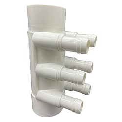 Water Manifold 50 mm - 6 X 19 mm port