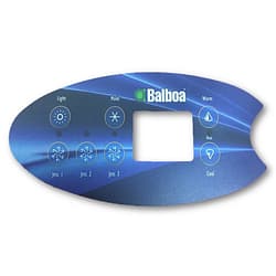 Balboa VL702S Coast Spas Overlay Only (L,M,J,J,W,C)