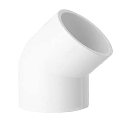 65mm 45 Degree PVC Elbow