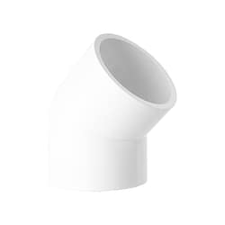 80mm 45 Degree PVC Elbow