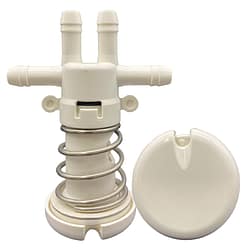 Air Control "High Flow" 4 Way-White