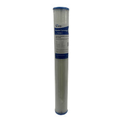 2.5"x20" Pleated Sediment Cartridge 1 Micron
