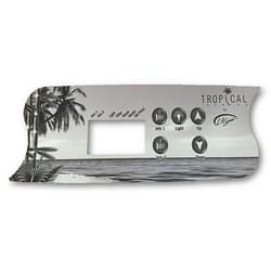 LA Spas K-71 5 Button(2 Pump) Tropical Overlay