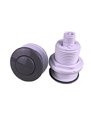 Balboa Flush Mount Air Button - Grey
