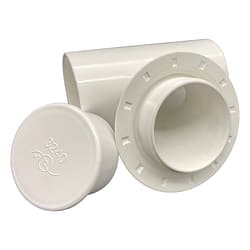Edgetec Spa Suction Tee c/w Bung-40mm