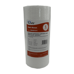4.5"x10" Melt Blown Sediment Cartridge 5 Micron