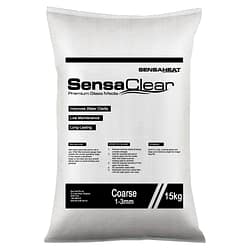 SensaClear Coarse Glass Media 15kg *BULK FREIGHT ITEM*