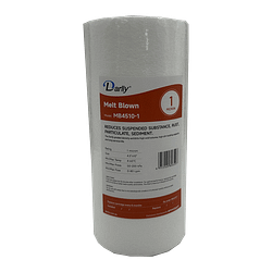 4.5"x10" Melt Blown(Polyspun) Sediment Cartridge 1 Micron