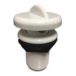 Balboa 1" In-ground White Air Control