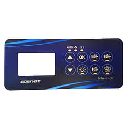 Spanet SV Mini 2 Touchpad Overlay Only