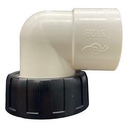 Edgetec Triflo Top Out 90o Elbow 40mm