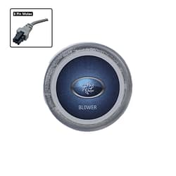 Balboa AX10 Auxiliary AUX/Blower Touchpad and Overlay