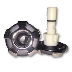 CMP 200 Series 2.25" Typhoon Jet Internal - Crown Face Directional/100% Shut-Off Stainless Steel/Graphite Gray