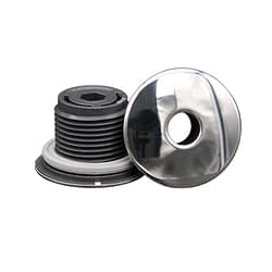 CMP 1.5" Cluster Jet Face Graphite and S/Steel