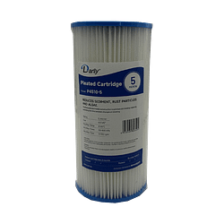 4.5"x10" Pleated Sediment Cartridge 5 Micron