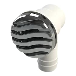 Edgetec Over Flow-Spa Bath-Chrome